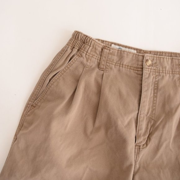 Vintage Northern Reflections Brown Paper Bag Waist Pants Size 7/8 - Picture 9 of 10